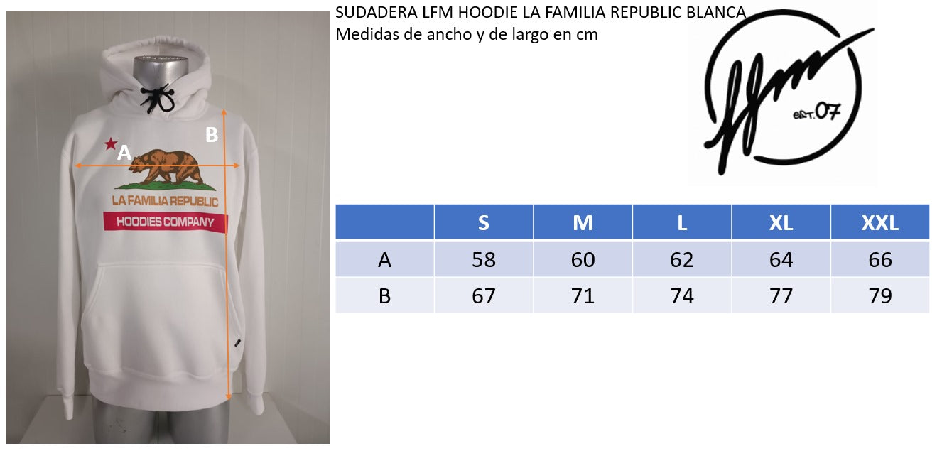 Sudadera LFM Hoodie La Familia Republic