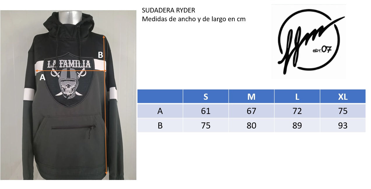 Sudadera Ryder repelente al agua
