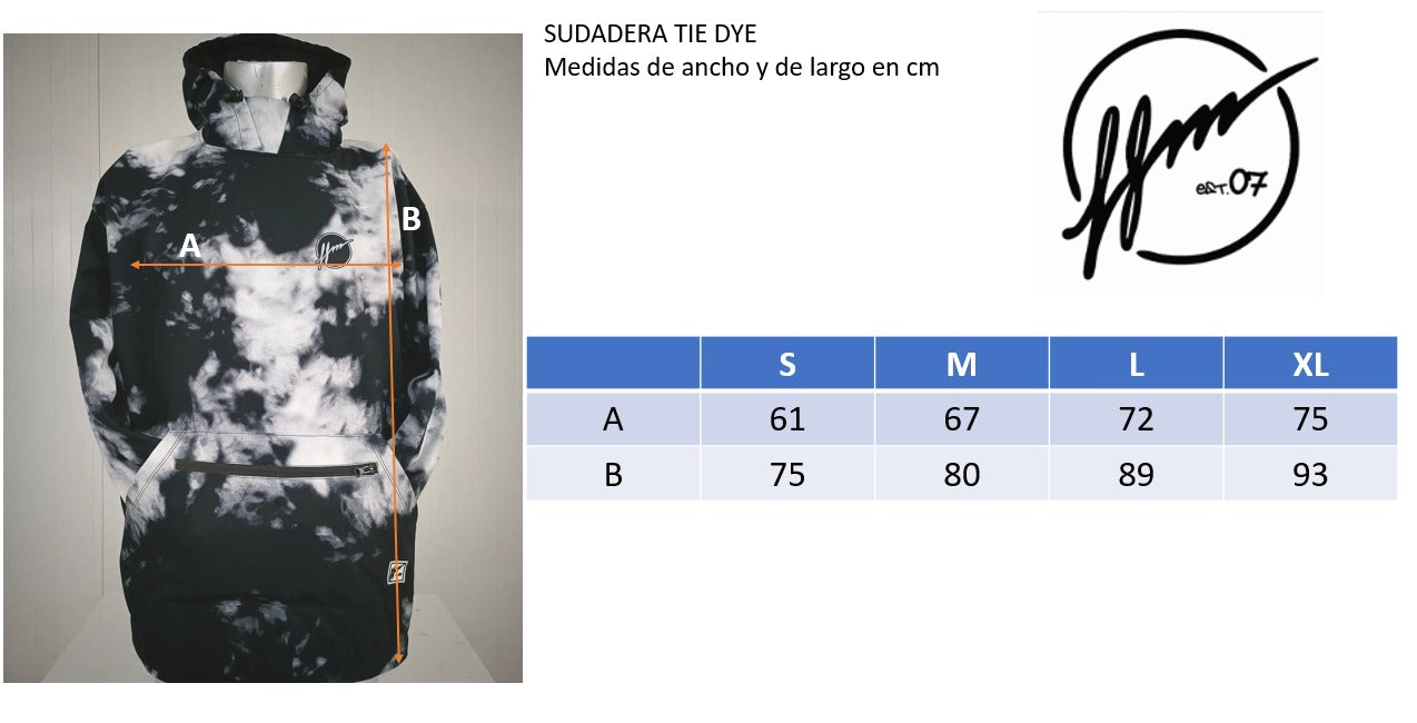 Sudadera Tie Dye repelente al agua