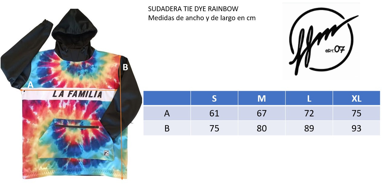 Sudadera Rainbow repelente al agua