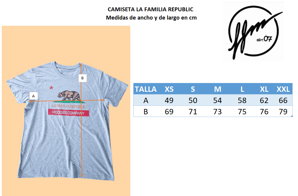 Camiseta LFM La Familia Republic