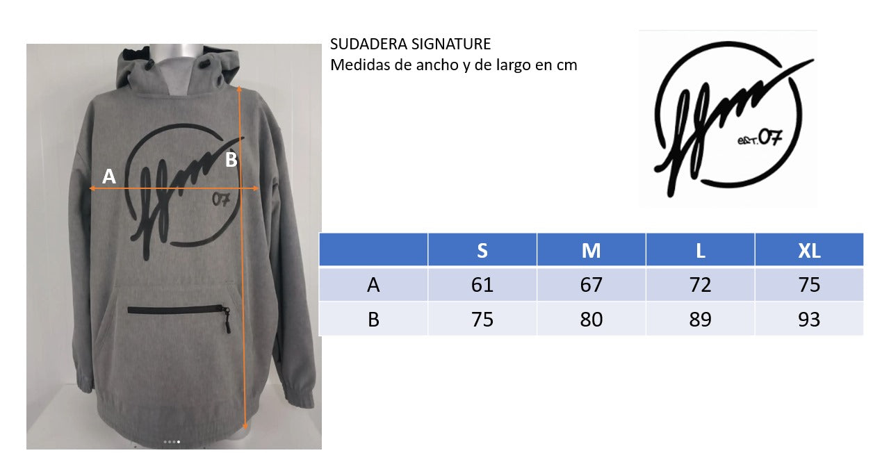 Sudadera Signature repelente al agua